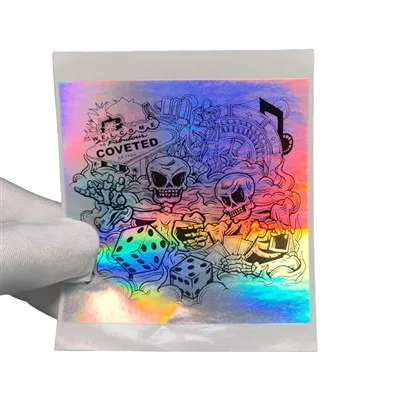 Zerstörbares Vinyl, individueller Eierschalen-Aufkleberdruck