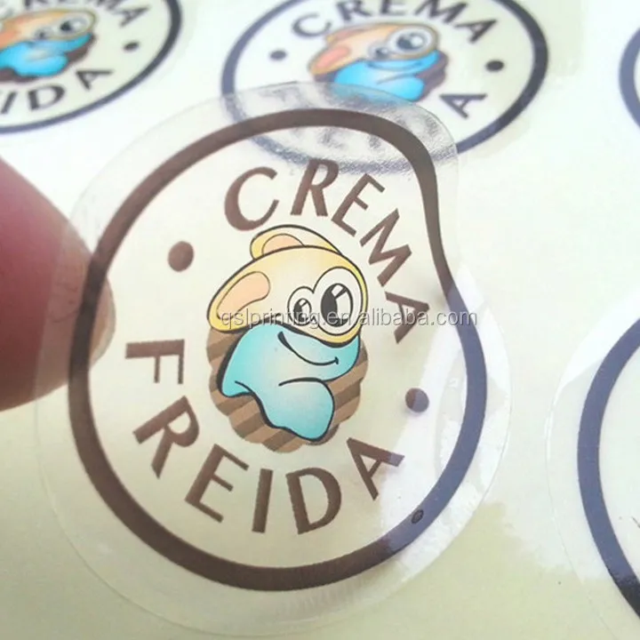 Transparent Pvc Cartoon Sticker